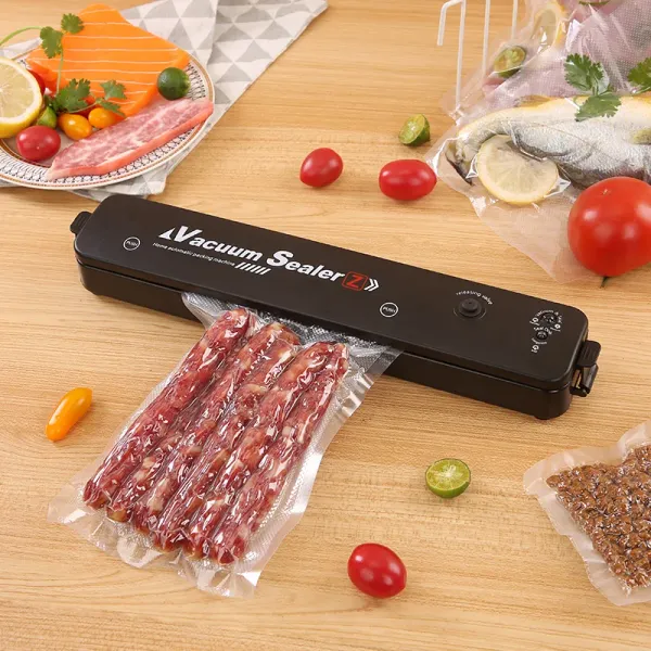 Linheiros Haoyunma Vacuum Sealer Máquina de embalagem alimentos domésticos Alimentos automáticos Máquina de vedação de vácuo A vácuo de vedação de plástico MA MA MA