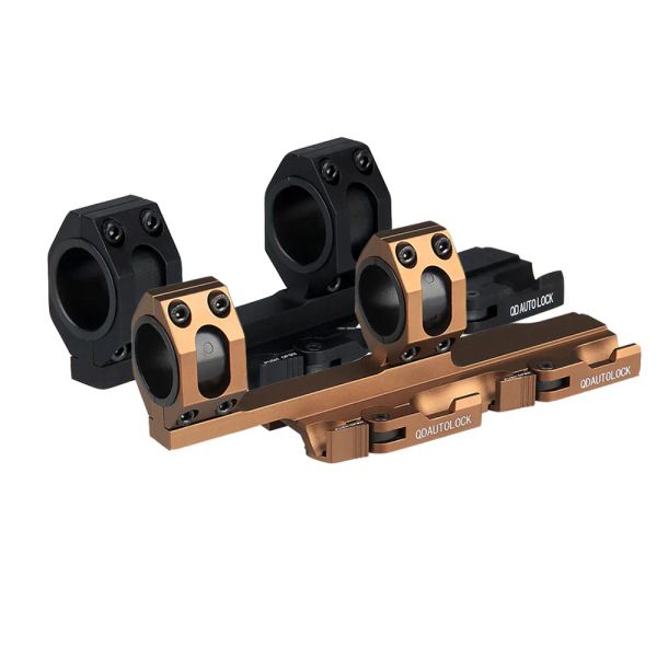 Acessórios Ppt Tactical AirSoft Acessórios pretos 25,4 mm 30mm qd riflescope montar rifor duplo tecelão picatinny mount gz240133