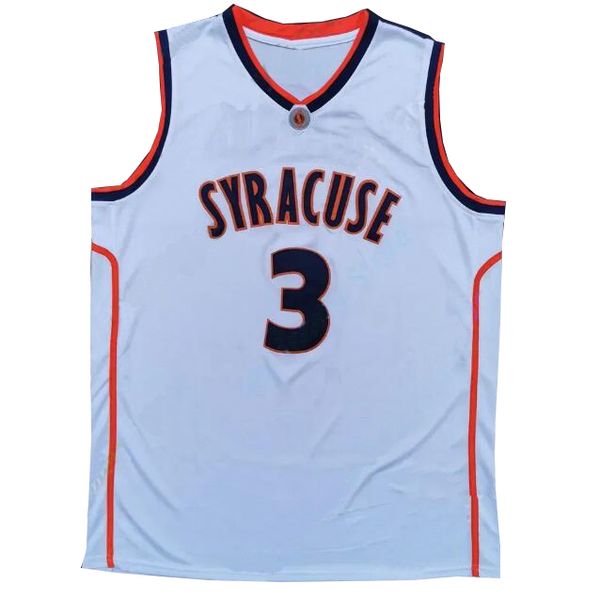 Syracuse Orange Basketball Jersey NCAA College Maglie tutte cucite da uomo personalizzato da uomo giovane