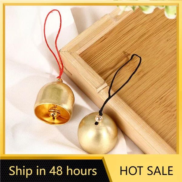 Figurine decorative Pure Copper Metal Bell Cohime Cci Ciondolo a sospensione antifurto Chiamata Chiamata Call Service Forniture per l'anno Decorazione