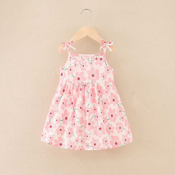 Garotas infantis do Kidsalon Vestido Princesa Robe Fille Fille Infant Crianças para Meninas Roupas Rosa Flores de Festa Vestido de Festa L2404