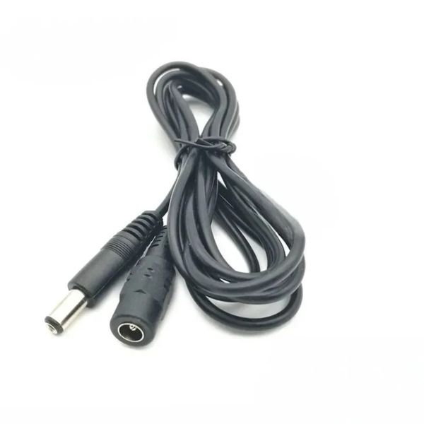 1 metro de 1 metro fêmea de cabo de alimentação feminina Extensão 5V 2A Adaptador de cabo de alimentação 5.5/2,1mm Conector para câmera de segurança CCTV