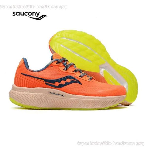 2024 Designer Saucony Triumph 19 Mens Running Scarpe Black White Green Lightweigh