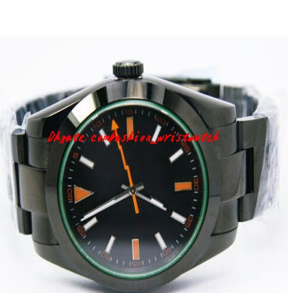 Orologi di lusso di alta qualità 40mm Dettagli su personalizzato da Bamford 116400 Sapphire Mens Automatic Mens Watch6909392