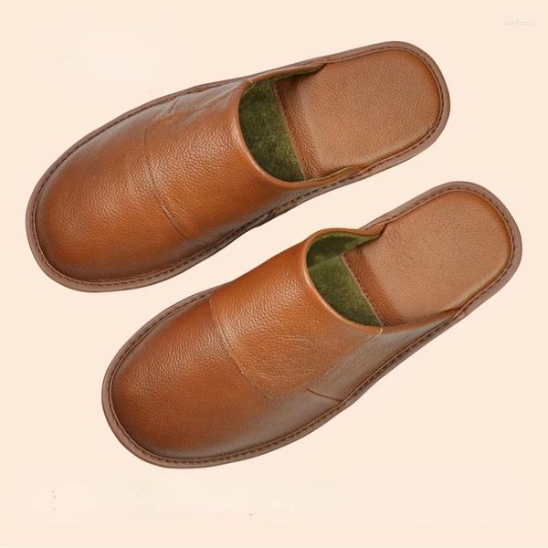 Slippers XIHAHA Fashion Autumn Winter Indoor Shoes Man's Man Slide