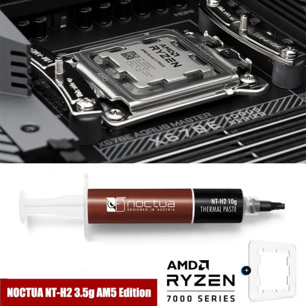 RAMS Noctua NTH1 NTH2 3.5G 10G AM5 SW Edition Termal iletken gres macunu Defter grafikleri için CPU Soğutucu GPU Şasi Soğutma