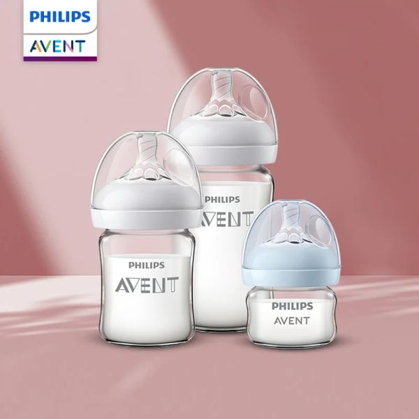 Fütterung von Philips avent Neugeborenes Baby breites Kaliber Hoch Borosilikat Glass Feeder Anti Choking Anticolic 06 Monate oder mehr 160 ml 240 ml