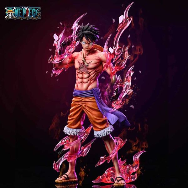 Figuras de brinquedo de ação One Piece Luffy personagem animada Monkey D. Luffy Flowing Cherry Action Character PVC Animated Series Modelo Doll Toy Childrens Giftl2403