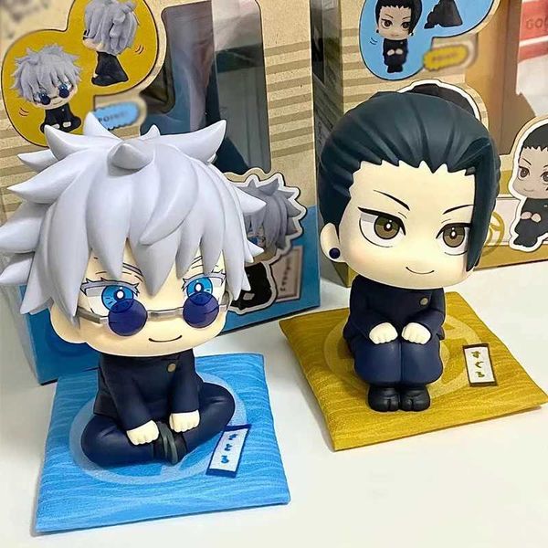 Action Toy Figures 10cm Jujutsu Kaisen Mini personaggio Satoru Gojo Azione GETO SUGURU CARATTERA Q-Version Animazione Modello PVC Serie Toy Statuel2403