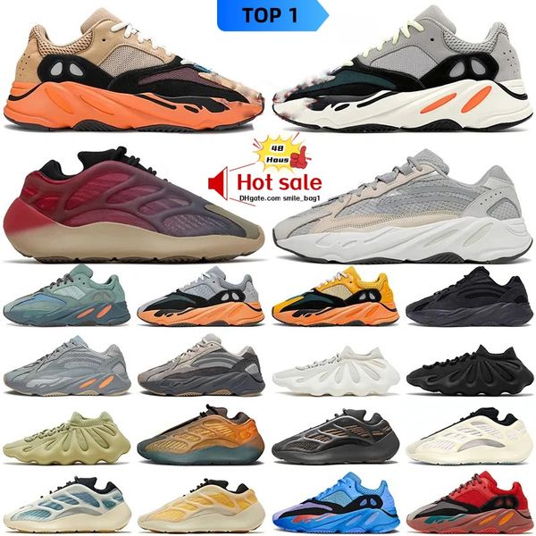 Scarpe designer 700 scarpe da corsa 450 maschi v1 casual scarpe v3 womens 500 hi-fres inertia blu wave runner rosso enflame ambra sbiadito scuro alvah allenatori sport sport