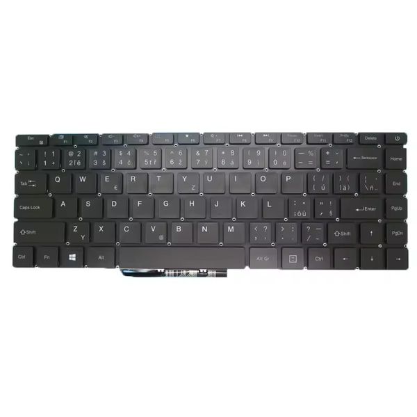 Tastiera per laptop MB3181003 YMS-0177-A CZECH CZ Nero con retroilluminazione