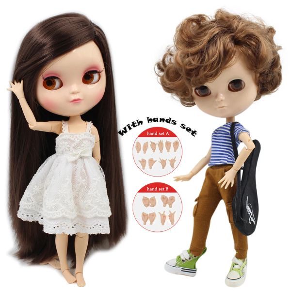 Bambole ghiacciate bambola nuda azone corpicone piccolo petto include a mano set ab come blyth bjd da 11,5 pollici da 30 cm bambole per ragazze spedizioni gratuite