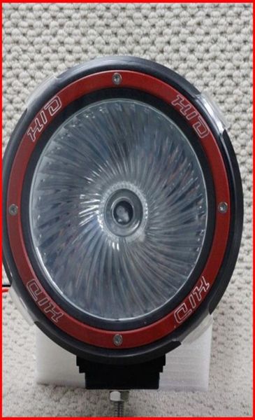 2pcs 7quot 3555W HID Xenon Driving Light Offroad SUV ATV 4x4 4WD Spotlight di vetro elicoidale unico 12V4140387