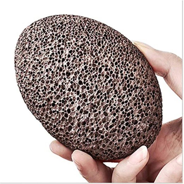 Massageador Pumice Natural Pedra Pedra Limpa de Pele Limpo Caminho Cuidado Ferramenta de Massagem Dead Dead Removedor Pedicure Tools Feot Care Brusko Gesso