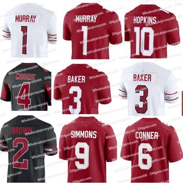 Pat Tillman Kyler Murray Marvin Harrison Jr. James Conner Emari Demercado Michael Wilson Trey McBride Kyzir White Budda Baker Clayton Tune Football Trikot für Männer