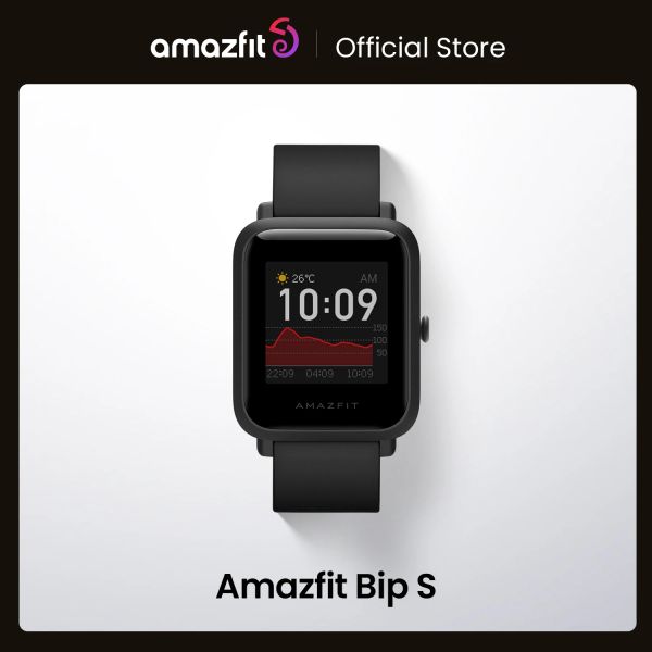 RELISTAS RELATOS GROBAL GROBAL ALAZFIT BIP S Smartwatch 5ATM Impermeável embutido In GPS GLONASS SMART RESPONSELHO PARA Android iOS