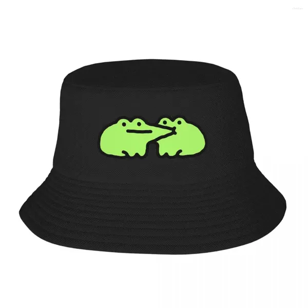 Berets Frog 04 Bucket Shats Panama для детей Боб осенний рыбак летний пляжный рыбалка унисекс