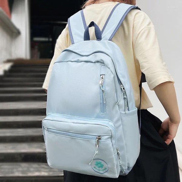 Schultaschen coole Mädchen Reisetasche Lady Trendy Nylon Student Rucksack süße Frauen College Mode weibliche Laptop Kawaii Buch