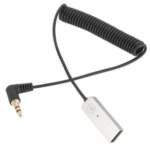 2024 USB Bluetooth 5.0 Adattatore Transmit Audio Ricevitore Bluetooth per auto da 3,5 mm per il trasmettitore di musica audio Aux da 3,5 mm Aux in stock per ricevitore Bluetooth USB