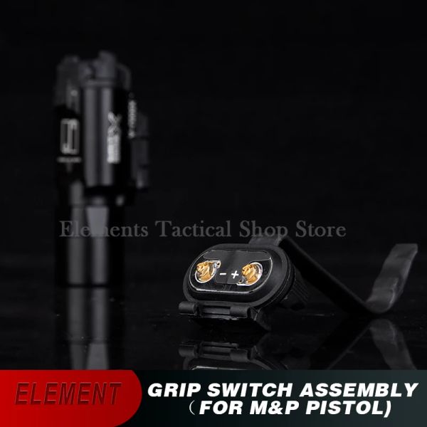 Elemento Lights AirSoft Surefir X300 Montagem da chave de lanterna tática FIT X300 X300V X400 Pistola Pistola Luz Luz Luz NE04044