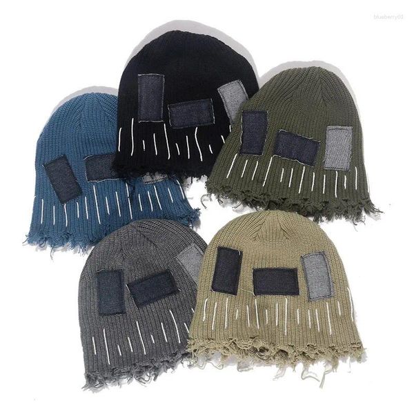Ciglia finte la moda slouch logo personalizzato logo personalizzato cappello di beanie senza cuffia con etichette uomini uomini cappelli a maglia