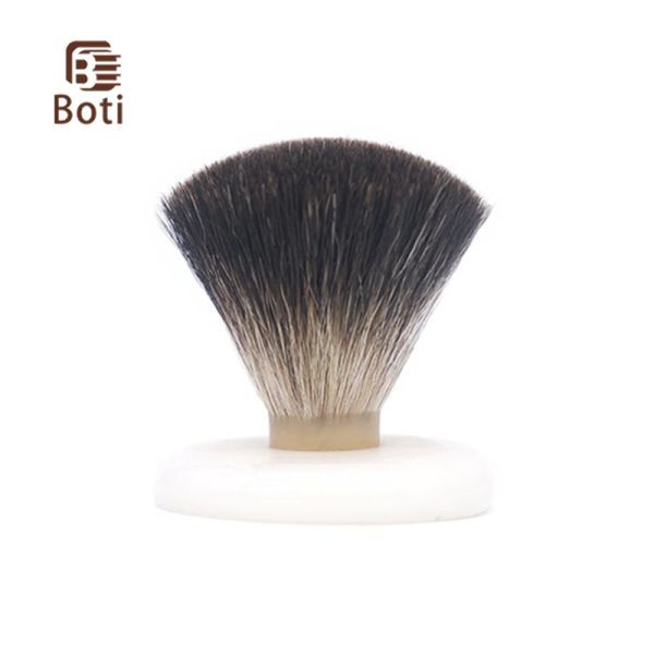 Brush Boti Brushshd Black Badger Capelli Tipo di ventola Fan Made Beard Care Strumento per la barba da uomo Prodotti quotidiani della barba Daily