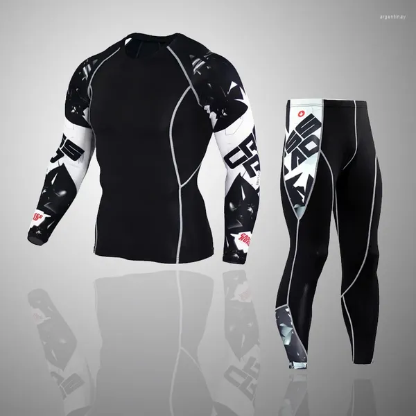 Roupa térmica masculina 2024 Winter Men Desenou