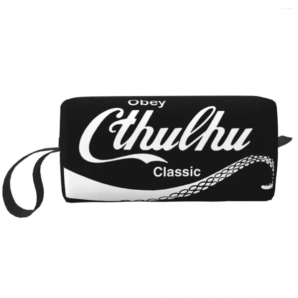 Сумки для хранения путешествия модные бренд Call of Cthulhu смешной туалетный пакет для туалетных принадлежностей Kawaii Lovecraft Makeup Cosmetic Women Beauty Dopp Kit Box