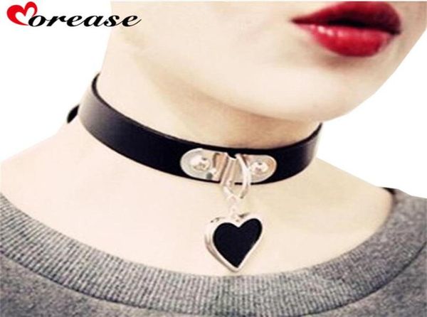 Morease Bondage Punk Collar Women Women Sexy Necklace Slave Resplay Cosplay Fesih Erotic Wear Sex Toy Product Sexo Juguetes C18112706880335