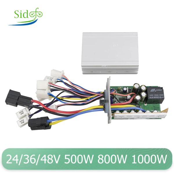 Accessoires Ebike Pinsel Controller 24 V/36 V/48V 500W1000W für Elektrofahrrad -Roller gebürstet DC Motor Controller 800W Fahrradzubehör