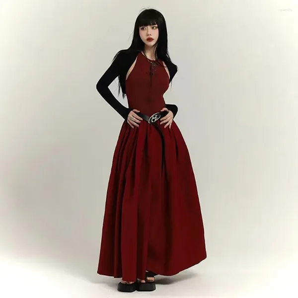 Этническая одежда призрачная девушка костюм современный ханфу ежедневный китайский стиль A-Line Cheongsam платье 2024
