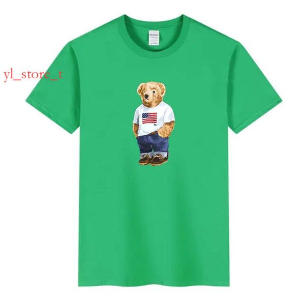 Camicie da pallo da uomo Bear e magliette da uomo Shirt Sports Sports Summer Cotton Fashion Fallow Mens Fallow Women Tees Shirts T-shirt Luxury 6880