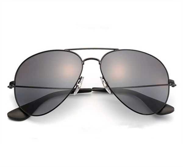 Дизайнерские солнцезащитные очки авиатор в форме очков в форме солнечных очков 3558 рама с поляризованной линзой должен купить двойной балок для вождения с коробкой 7095075