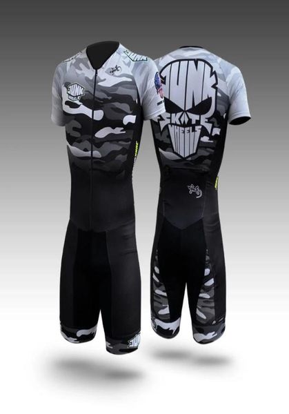 Гоночные сетки Junk Wheels Pro Team Speedsuit Bodysuit One Piece Костюм с коротки