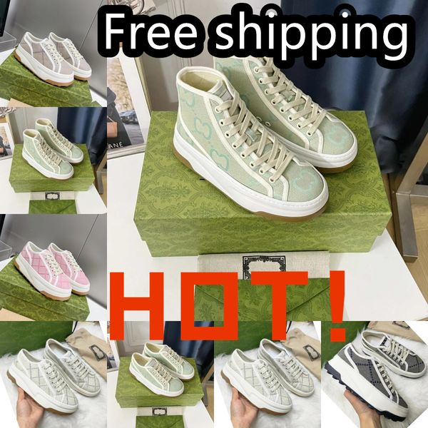 2024 Designers Shoes Tennis 1977 Sneaker Scheme di tela di lusso Scarpe blu Sole in gomma Vintage Casual Sneaker Classic Men Donne Donne Spedizione gratuita