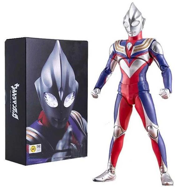 Аниме манга SHF Ultraman Leo Movie Drama Dection Персонаж модель кукол серия хобби