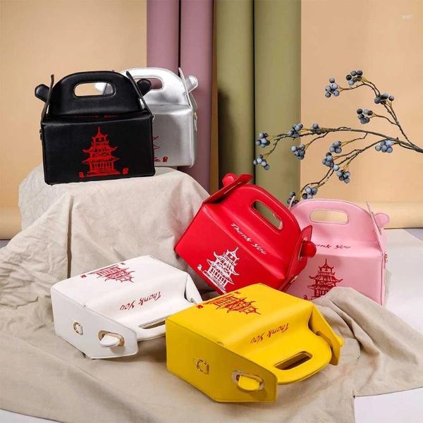 Bolsas de ombro Moda Bolsa Crossbody Bag Chinese Boaut Box Clutch para Girl K5da