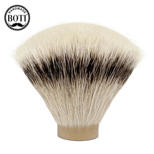 Brush Boti Brush Shd Leader Silvertip Badger Capelli per capelli Pennelli da barba per gel Punta Forma della ventola Strumenti da barba per barba da uomo