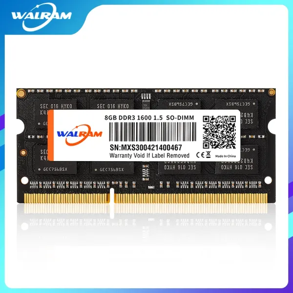 RAMS Walram Ram Memory DDR4 DDR3 4GB 8GB 16G Laptop Memoria RAM 1600 1333 1866 MHz RAM DDR3L 2133 2400 2666MHz DDR4 Memoria Notebook Memoria
