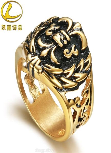 2022 CH Chrome Original Design Ring Style Schmuck Personalized Edelstahl Männer039s Guss imitation Gold Hearts Designer N8056703