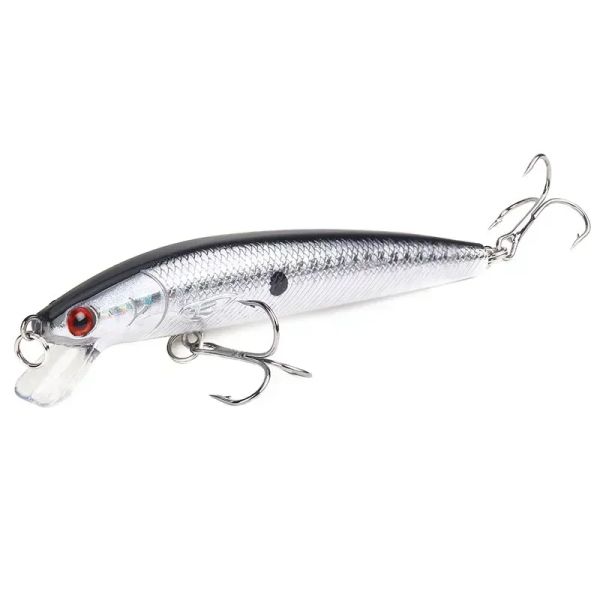 2024 Attilo da pesca 1 pezzi Pinnolo dell'esca da luccio 11 cm 10,5 g Deep Swobblers Wobblers CrankBait Pesca Affilo set asceorios Pesca per profondi bagliori di nuoto