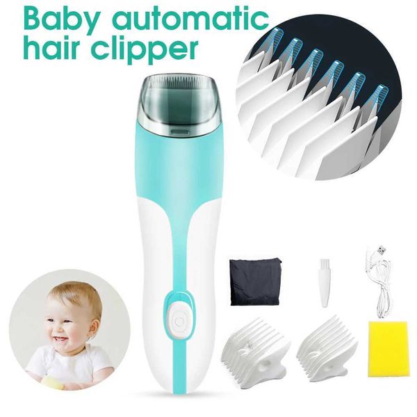 Cabelo de cabelo Clipper elétrico Baby Charging A vácuo q240427