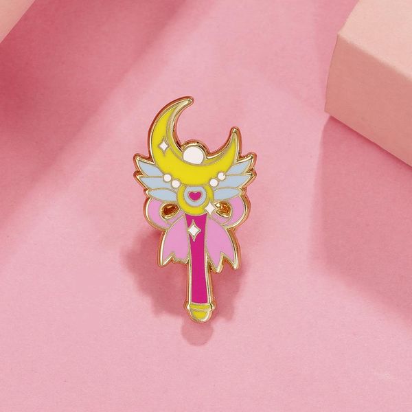 Sailor Moon esmalte o filme de filme citações de filmes de crachá de filmes de anime fofos