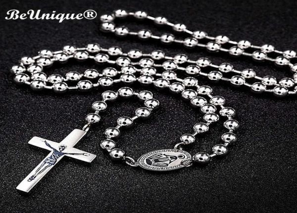 Man039s Luxury Steel Rosary Charm Circling Collace Centro Centro Piezzetto di Natale Merci di Natale 2106214209818