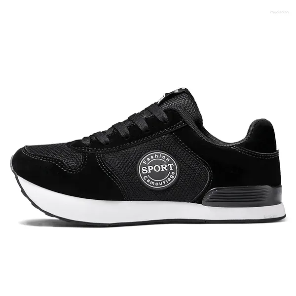 Laufschuhe High Quality2024 Frühlingspaare Models Negative Lumbosakralkorrektur Frauen, die Jogging K-Typen Sneaker spazieren gehen