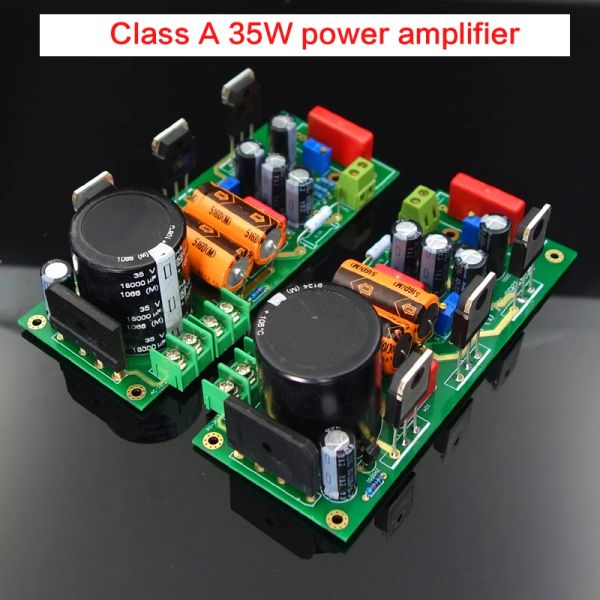 Verstärker 35W Klasse A Power Amplifier Board 1969 DIY -Leistungsverstärker mit elektronischer Filterleistung Versorgung NJW0281 Große Rohrgetriebe