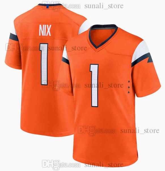 2024 Драфт №12 Футбол Bo Nix Jerseys Jonah Elliss Troy Franklin Kris Abrams-Draine Audric Estime Devaughn Vele Nick Gargiuu