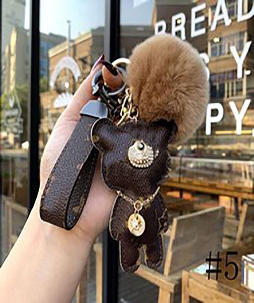 LL2021 Modemarke Dog Keychain Classic Chic Keyring Frauen Männer Luxusauto Anhänger Unisex Designer Schlüsselkette Schmuck 1011755