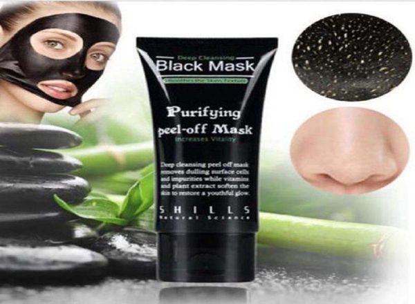 Shills Maschera nera per pulizia profonda da 50 ml Maschera facciale Blackhead per DHL3236641
