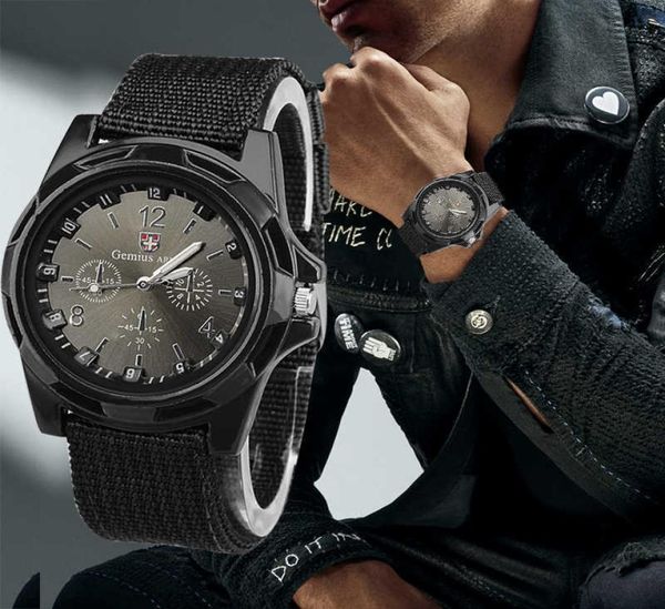 Nylon Band Military Watch Männer Uhren Gemius Armee Handgelenk Watch Quarz Männer Sport Uhren Relojes Para Hombre Relogio Maskulino6344887